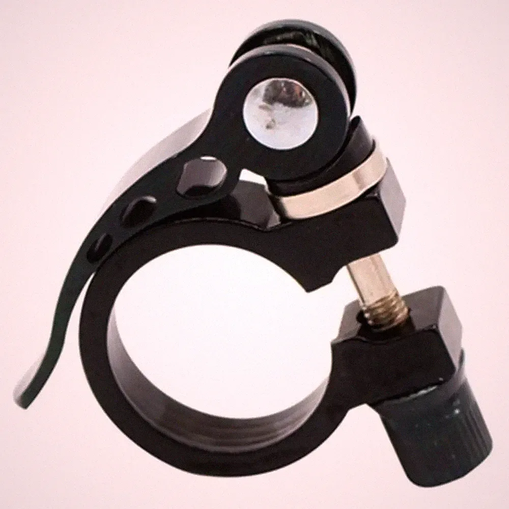 1PC Aluminum Bike Seatpost Clamp Quick Release MTB Road Seat Tube Clip