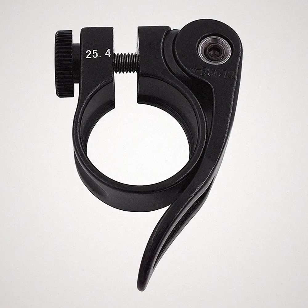 22.2mm Bike Seat Post Clamp Aluminum Alloy Quick Release Bicycle Seatclamp