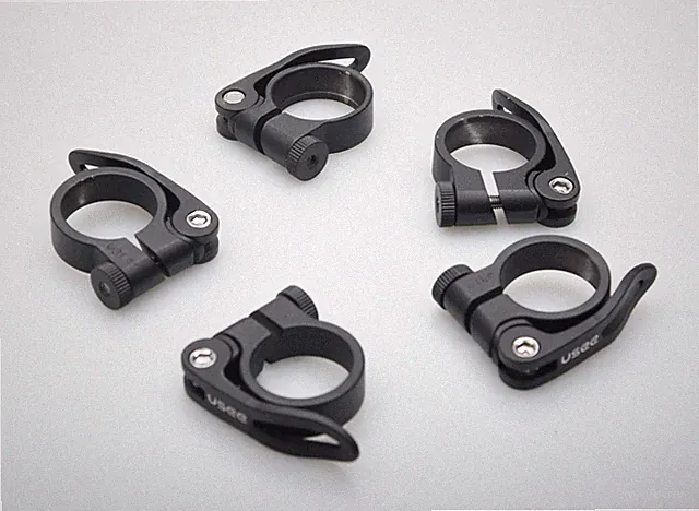 5pcs Bicycle 30.4mm Clamp Bike Seat Post Seatpost MTB Collar Quick Release QR