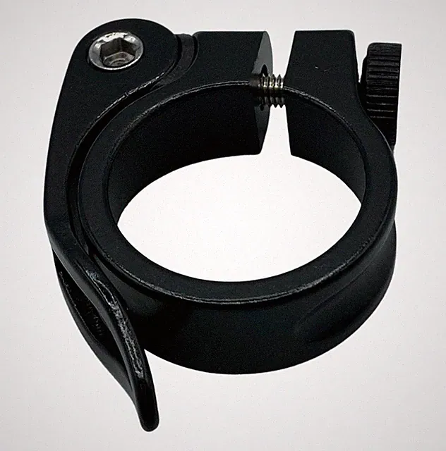 Bicycle 31.8mm Clamp Bike Seat Post For 34.9mm Seat Tube Collar Quick Release