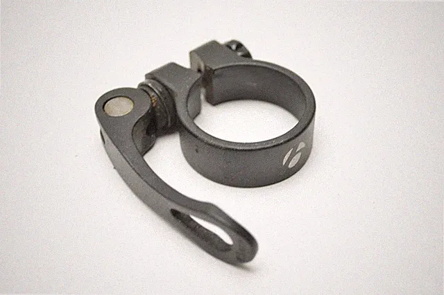 BONTRAGER BICYCLE 35.0 MM BLACK ANODIZED QUICK RELEASE SEAT POST CLAMP