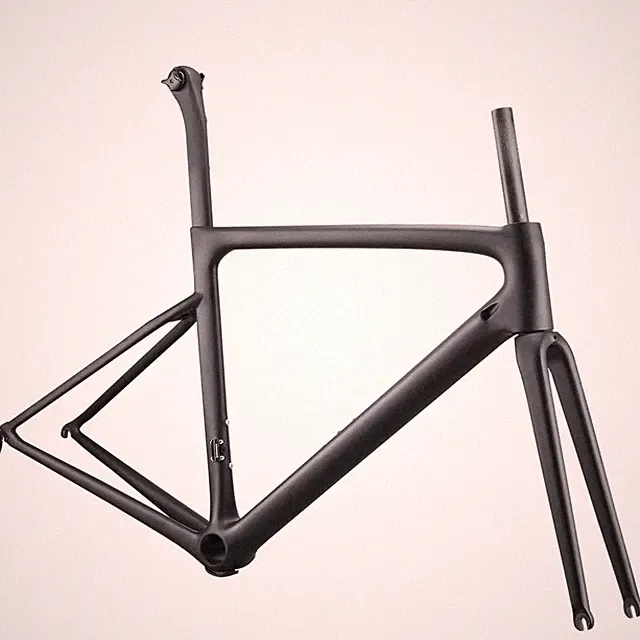 Carbon Road Bike Frame 130*9mm Quick Release Rim Brake Bicycle Frame Set