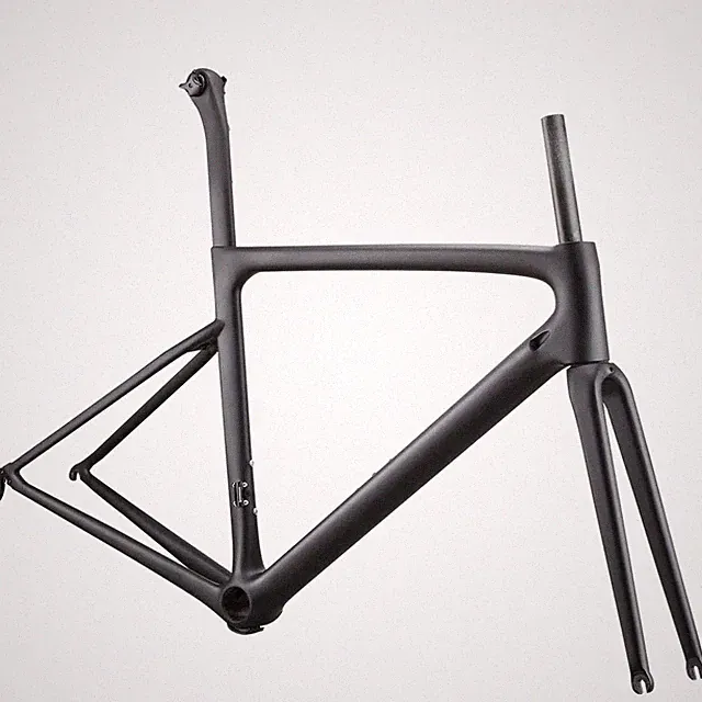Full Carbon Bike Frame 130*9mm Quick Release Rim Brake Road Bicycle Frame Set
