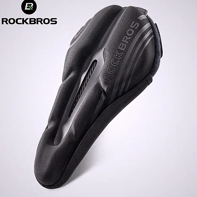 Mountain Bike Cushion Quick Release Silicone Hollow Breathable Riding Saddle
