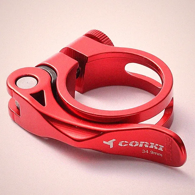 Quick Release 31.8MM Bicycle Seatpost Clamp, Sandblasting Anodised Aluminum A...