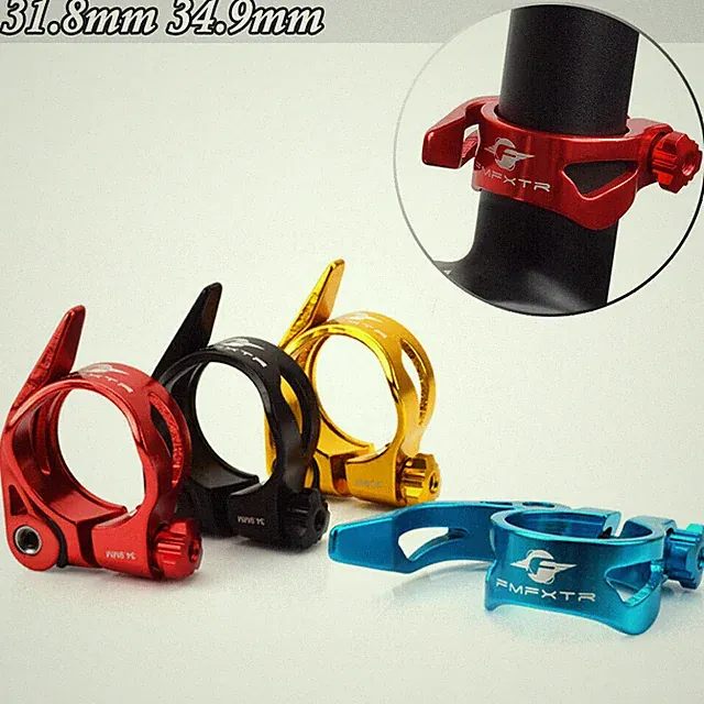 Quick Release Alloy MTB Bicycle Seat Post QR Clamp 27.2mm~31.6mm Tube Bolt Clip