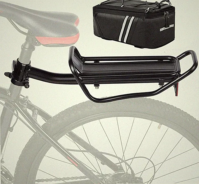 Quick Release Aluminum Bike Rack for 26"-29" Frames, Max 22Lb Capacity