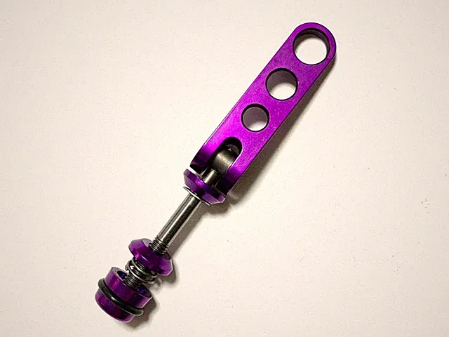 RINGLE Titanium Seatpost Quick Release Purple MTB Road Bike QR Vintage
