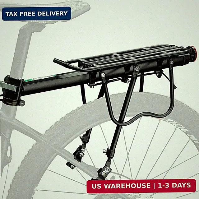 ROCKBROS Rear Bike Rack Quick Release Bike Cargo Rack for Luggage Commuting | Ea