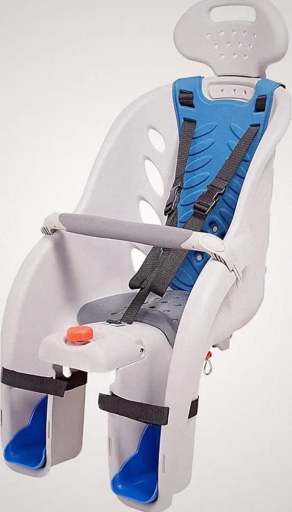 Schwinn Deluxe Bike Child Carrier Rear Mount Bicycle Seat Quick Release Harness