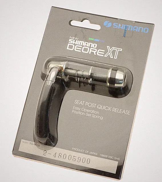 Shimano Deore XT SQ-M730 Seat Post Quick Release Binder Clamp 36mm-43mm NOS NEW