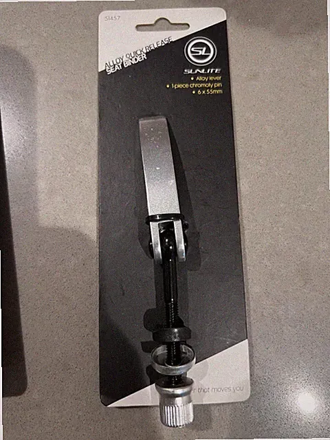 Sunlite Alloy Seat Quick Release Seat Binder Sunlt Qr 6x55mm 51457