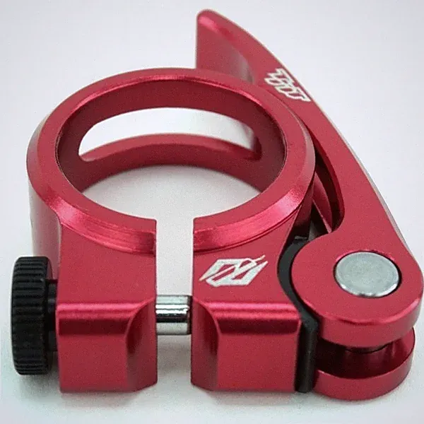TNT BICYCLES BMX QUICK RELEASE SEAT POST CLAMP - 31.8MM - 1-1/4" RED