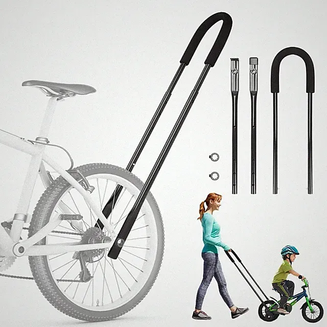 Upgrade Bike Training Handle - Extended 27"-33" Multi-Position Adjustable Chi...