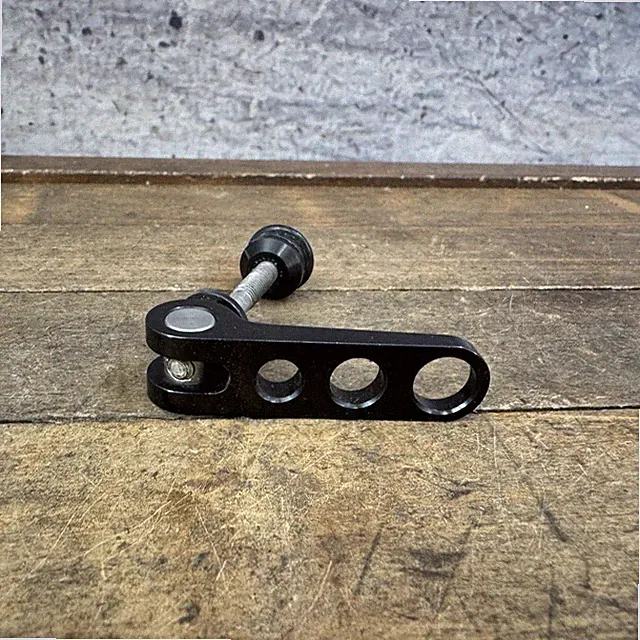 Vintage Ringle Holey Seatpost Clamp Quick Release Seat Skewer 90s MTB Black